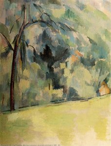 Morning In Provence (sous-bois Provençal),c.1900 - (06,) — Paul Cézanne, Post-impressionism