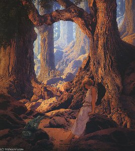 The Enchanted Prince — Maxfield Parrish