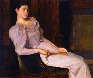 Girl In White — Per Krohg