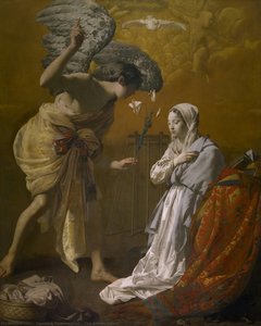 The Annunciation — Hendrick Terbrugghen, Baroque