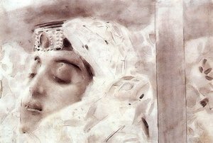 Tamara In Coffin — Mikhail Vrubel