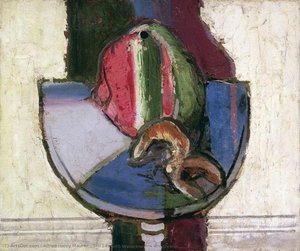 Still Life with Watermelons and Shrimp
