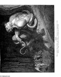 Minos — Paul Gustave Doré, Romantic Realism