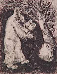 Josue And The Stone Of Sichem — Marc Chagall