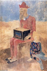 Hurdy-gurdy — Pablo Picasso