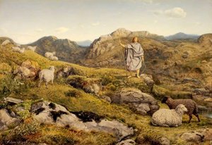 David In The Wilderness — William Dyce