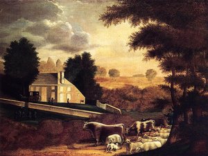 The Grave Of William Penn — Edward Hicks