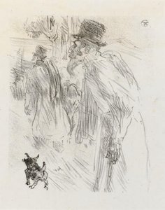 Les Juifs Polonais, Carlsbad — Henri De Toulouse-lautrec, Art Nouveau