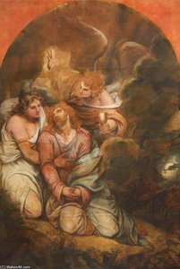 Christ In The Garden Of Gethsemane (the Agony In The Garden) — Thomas Phillips