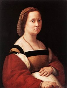Portrait Of A Woman (la Donna Gravida) — Raphael, Italian Renaissance