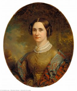 Portrait Of A Lady — Winslow Homer