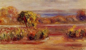 Midday Landscape — Pierre-auguste Renoir, Impressionist Landscape