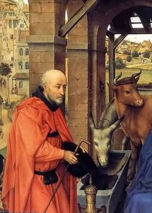 St Columba Altarpiece (detail) — Rogier Van Der Weyden