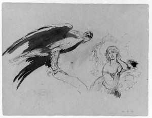 Eagle And Lady — Thomas Sully