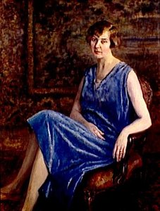 Portrait De Madame Christian Woerth — Lothar Von Seebach