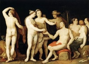 The Judgment Of Paris — Cornelis Cornelisz Van Haarlem
