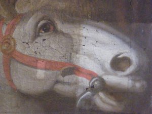 Farewell of St Peter and St Paul, process of restoration
