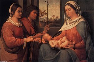 Sacra Conversazione — Sebastiano Del Piombo, Renaissance