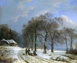 winterlandscape sun