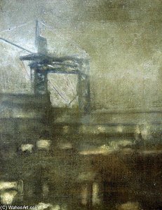 Old Battersea Bridge — Paul Fordyce Maitland