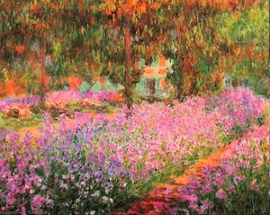 Irises In Monet's Garden — Claude Monet