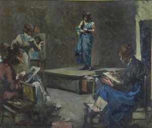 The Model — Maud Winifred Kimbell Sherwood