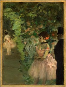 Dancers Backstage, Ng Washington — Edgar Degas