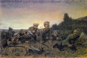 Scouts At Sevastopol — Vasily Grigoryevich Perov