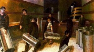 Filling Tea Urns — Sir Stanley Spencer