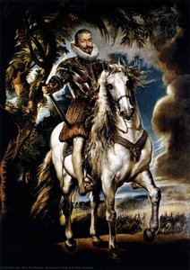 Equestrian Portrait Of The Duke Of Lerma — Peter Paul Rubens, Baroque