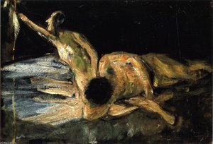 Samson And Delilah, Study — Max Liebermann