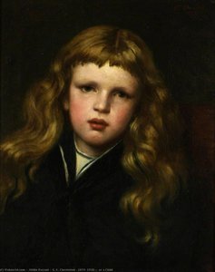 G. K. Chesterton (1874–1936), As A Child — Attilio Baccani