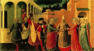 Los Desposorios De María 1 — Fra Angelico, Early Renaissance