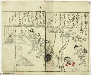 Jyviä Linnuille. Fuzoku-ga — Suzuki Harunobu
