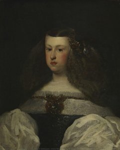 Dona Mariana Of Austria, Queen Of Spain — Diego Velázquez