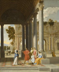 Achilles Discovered Among The Daughters Of Lycomedes — Jean Lemaire Dit Lemaire-poussin