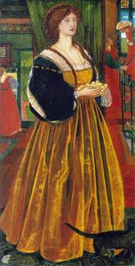 Clara Von Bork — Edward Coley Burne-jones