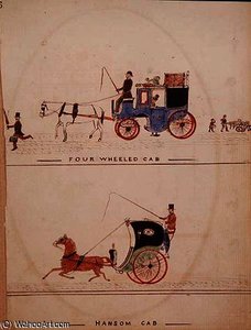The Four Wheeled Cab and the Hansom Cab