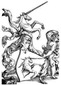Family Coat Of Arms Baldung — Hans Baldung