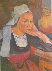 Portrait De Marie Lagadu — Paul Sérusier