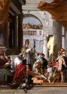 The Marriage Of Frederick Barbarossa — Giovanni Domenico Tiepolo