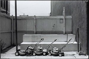 Untitled (lawnmowers) — Paul Hester
