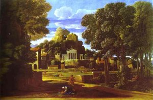 Landscape With The Cinders Of Phocion — Nicolas Poussin