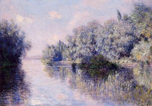 The Seine Near Giverny — Claude Monet, Impressionism