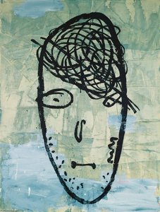 Self Portrait — Donald Baechler