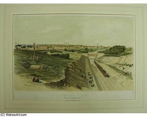 The Iron Bridge Over The River Trent, And 2 More Works — George Hawkins