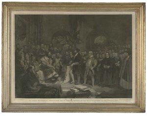 The First Reformers Presenting Their Famous Protest At The Diet Of Spires