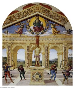 Martyrdom Of St. Sebastian — Vannucci Pietro (le Perugin)