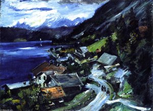 Walchensee, Serpentine — Lovis Corinth