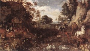 The Garden Of Eden — Roelandt Savery